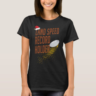 Camiseta Terra Speed Record Saucer Neve Dormir Natal