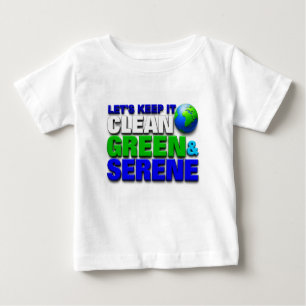 Camiseta Terra verde limpa