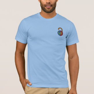 Camiseta TerraArXiv azul claro T