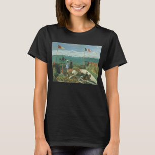 Camiseta Terraço à Beira-Mar por Claude Monet
