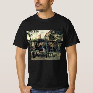 Camiseta Terraço de um Café, Montmartre por Vincent van Gog