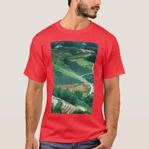 Camiseta Terraços de Arroz SAPA Jóias do Vietnã - arte