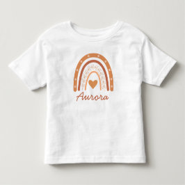 Camiseta Terracotta neutro em gênero boho arco-íris persona