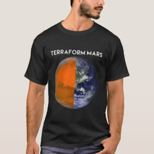 Camiseta Terraform Mars Para Testemunha Engraçada Pela Migr