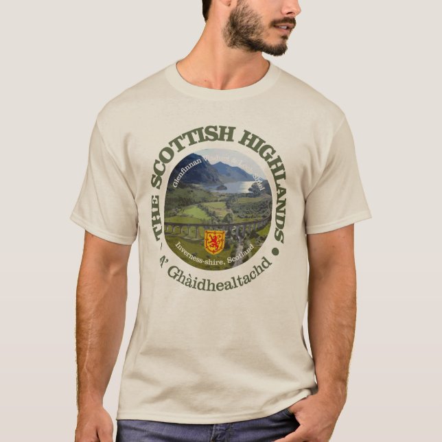 Camiseta Terras Altas da Escócia (Frente)