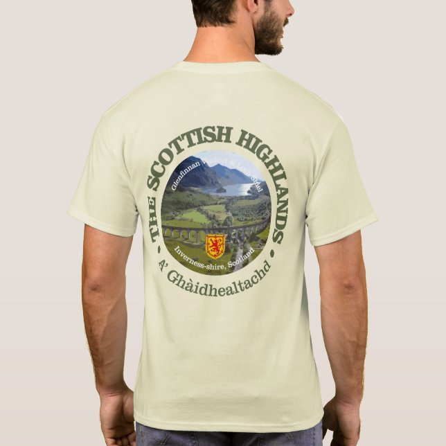 Camiseta Terras Altas da Escócia (Verso)