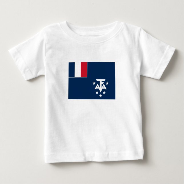 Camiseta Terras Antárticas Austrais Francesas (Frente)