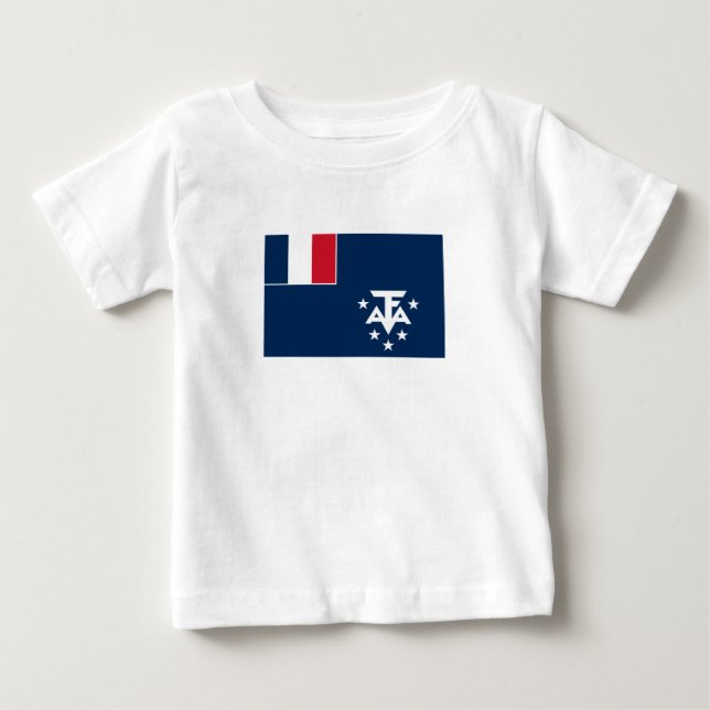 Camiseta Terras Austrais e Antárticas Francesas (Frente)