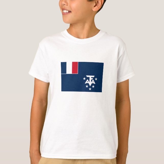 Camiseta Terras Austrais e Antárticas Francesas (Frente)