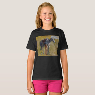 Camiseta Terras Más dos EUA: Cowboy do Velho Oeste com Cava