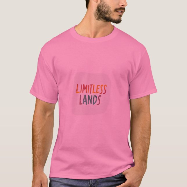 Camiseta Terras Sem Limites (Frente)