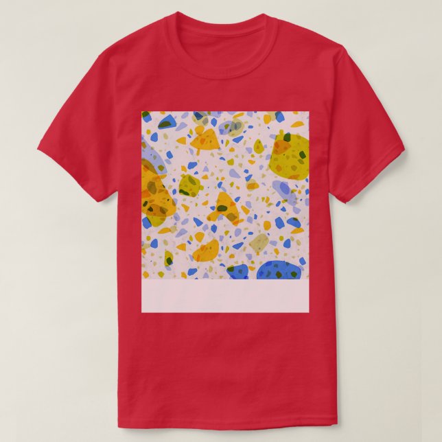 Camiseta Terrazzo Heaven Pattern (Frente do Design)