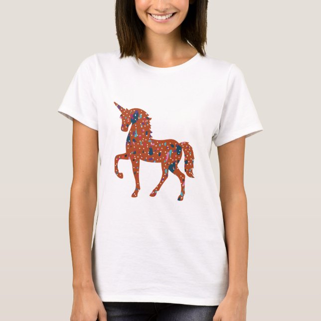 Camiseta Terrazzo Pieds Unicorn (Frente)