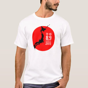 Camiseta Terremoto de Japão