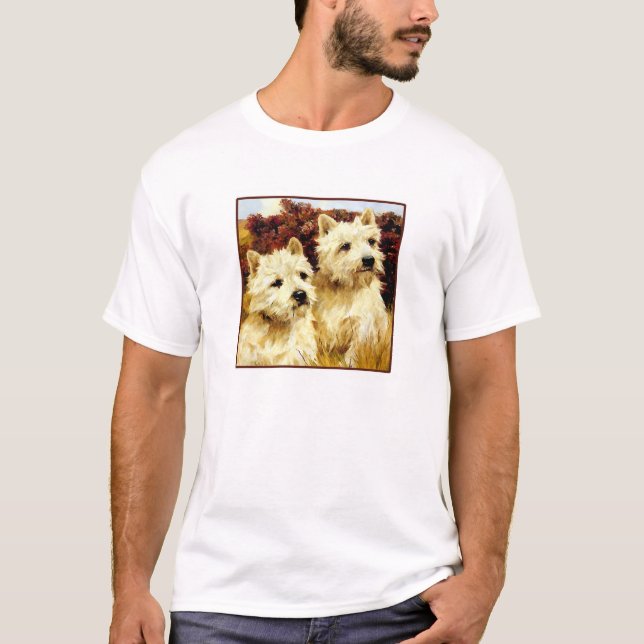 Camiseta Terrenos Brancos da autoestrada Ocidental - Wardle (Frente)