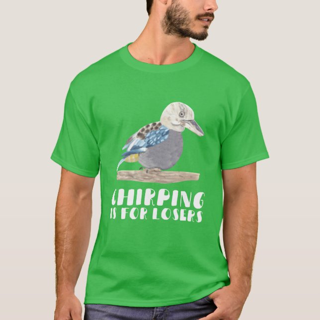 Camiseta Terrestrialree Kingfisher australiano Engraçado (Frente)