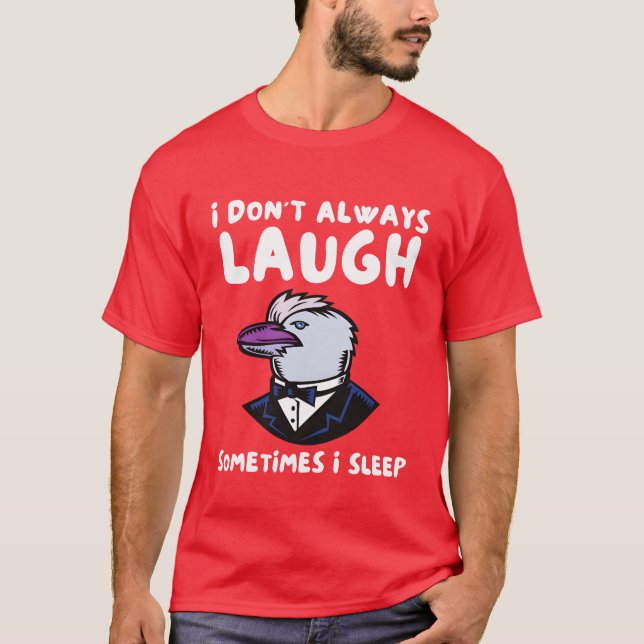 Camiseta Terrestrialree Kingfisher - Garçom Australiano (Frente)
