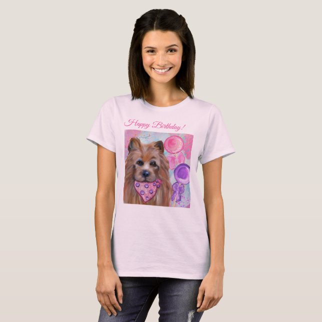 CAMISETA TERRIER AUSTRALIANO (Frente Completa)
