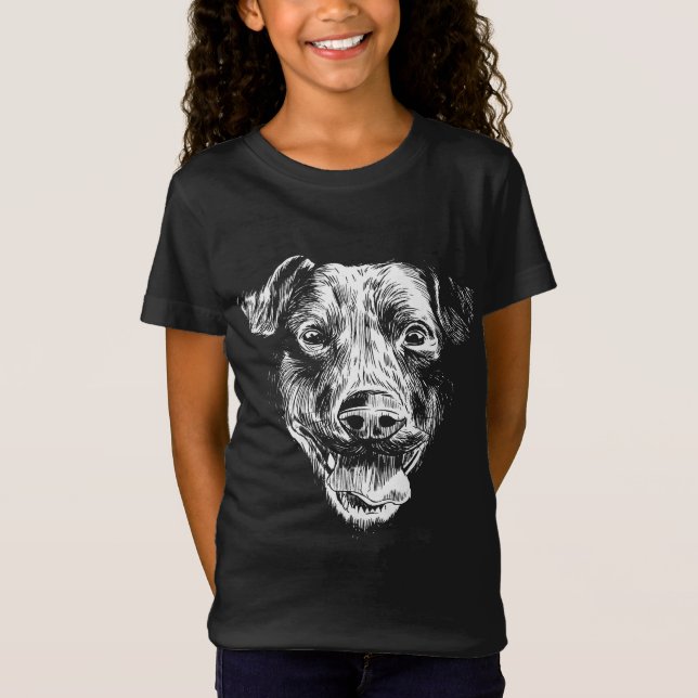 Camiseta Terrier de Patterdale  (Frente)