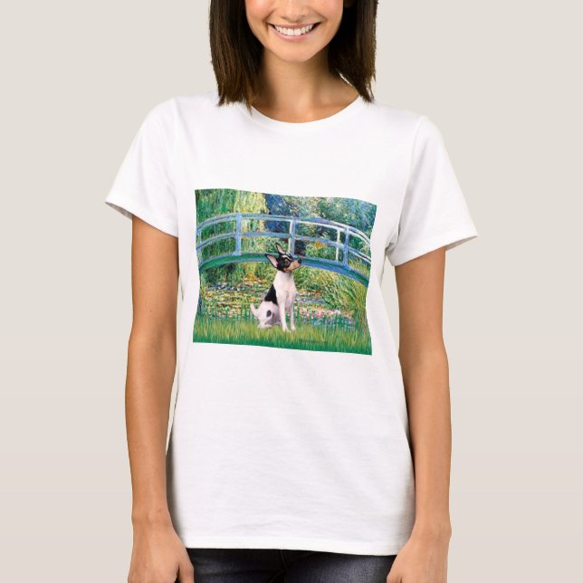 Camiseta Terrier de Raposa de Brinquedo - Ponte (Frente)