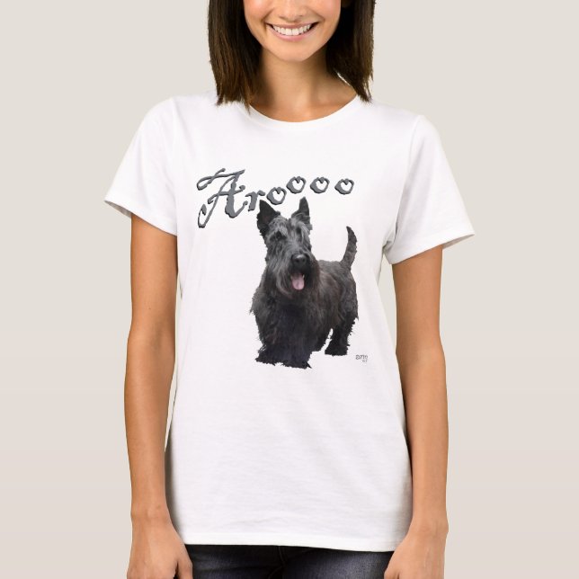 Camiseta Terrier Escocês Aroooo! (Frente)