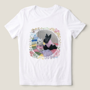 Camiseta Terrier Escocês com Westie