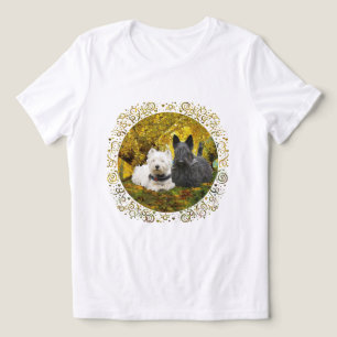 Camiseta Terrier Escocês com Westie