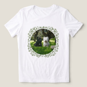 Camiseta Terrier Escocês com Westie