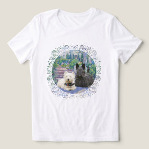 Camiseta Terrier Escocês com Westie