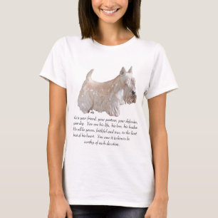 Camiseta Terrier Escocês Wheaten - Cão MACHO