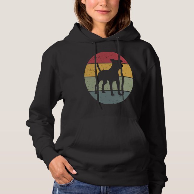 Camiseta Terrier Jack Russell Vintage (Frente)