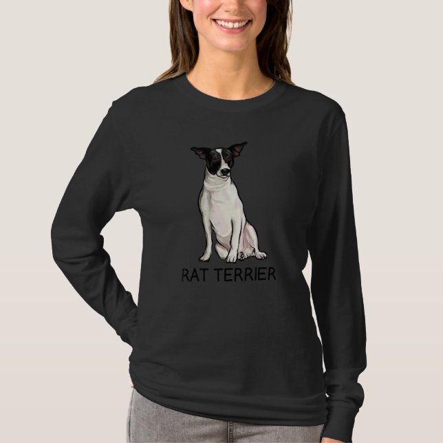 Camiseta Terrier Rato Cão Louco (Frente)