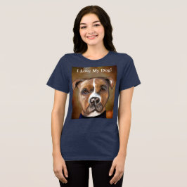 CAMISETA TERRIER STAFFORDSHIRE AMERICANO