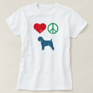 Camiseta Terrier Wheaten brandamente revestido