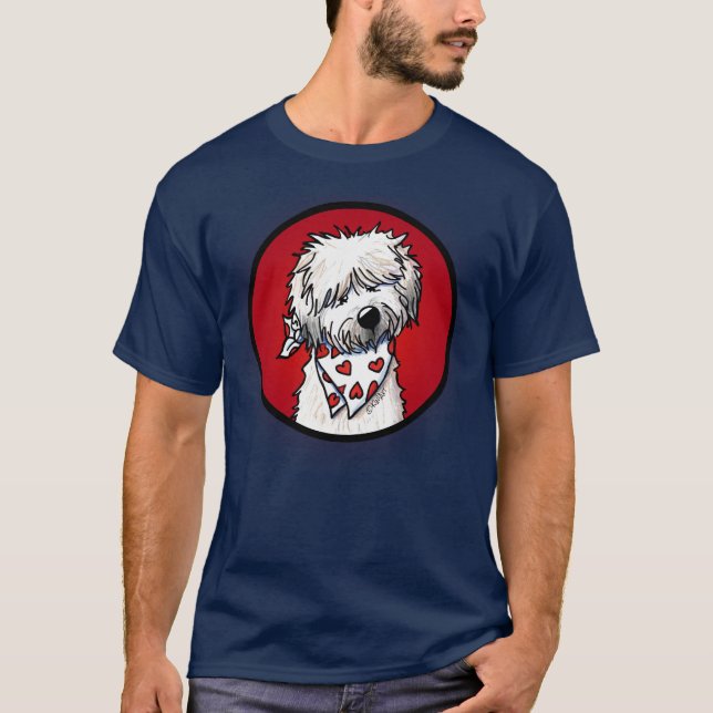 Camiseta Terrier Wheaten Caprichoso (Frente)