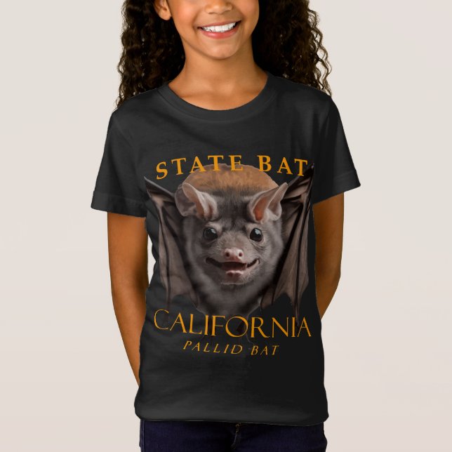 Camiseta Território da Califórnia - Bat Pallid (Frente)