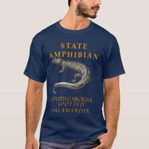 Camiseta Território da Carolina do Sul Anfíbio O Salpicado