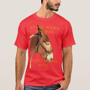 Camiseta Território da Carolina do Sul Animal de Trabalho O