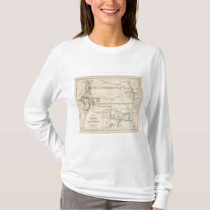 Camiseta Território de Kansas e de americanos nativos