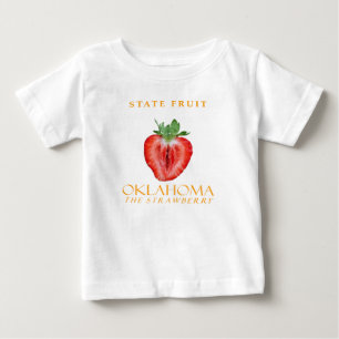 Camiseta Território de Oklahoma Fruta O Morango