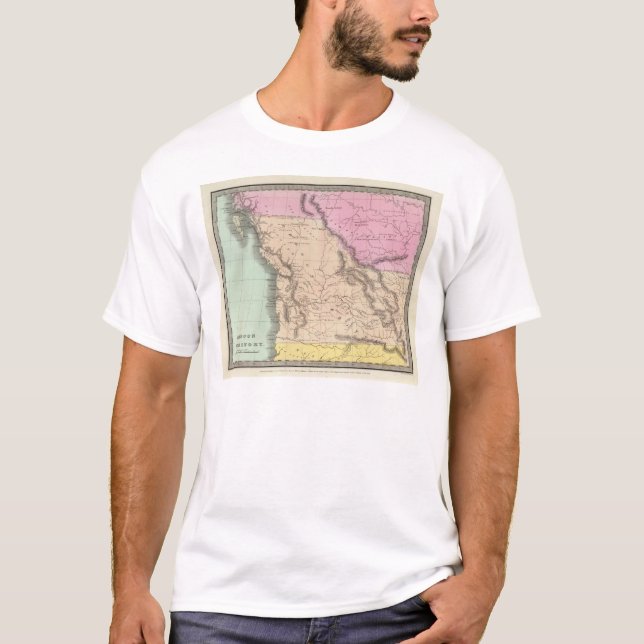 Camiseta Território de Oregon (Frente)