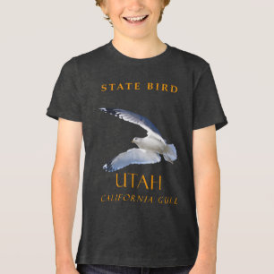 Camiseta Território de Utah Ave O Gaivota Californiano