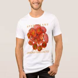 Camiseta Território do Texas Planta Cacto Prickly Pear