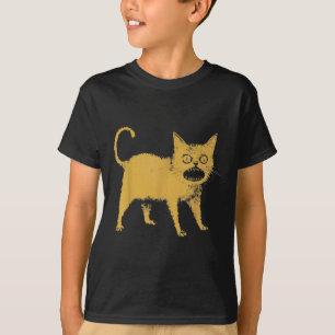 Camiseta Terrível Gato Japonês Engraçado