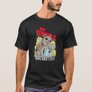 Camiseta Terrível Monstro Urbano do Unicórnio Tokyo Kitten