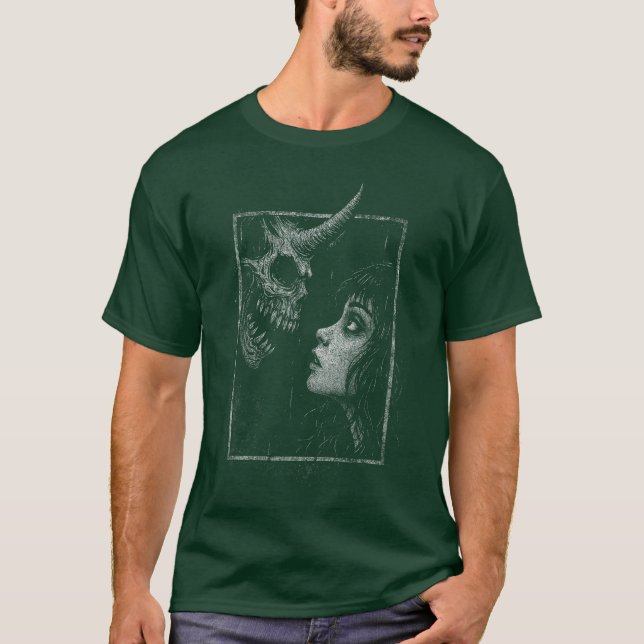 Camiseta Terror Arrepiante Demônio Monstro Anime Mangá Alt  (Frente)