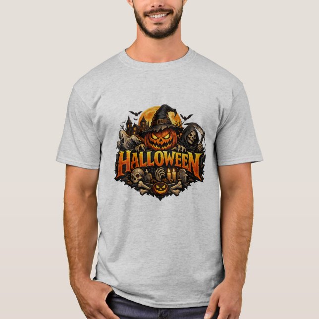 Camiseta Terror de Halloween (Frente)