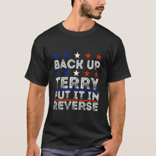 Camiseta Terry colocou em reverso 4 de julho Patriótico