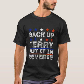 Camiseta Terry colocou em reverso 4 de julho Patriótico