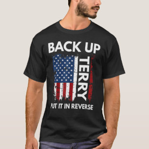 Camiseta Terry Colocou No Verso 4 De Julho 2